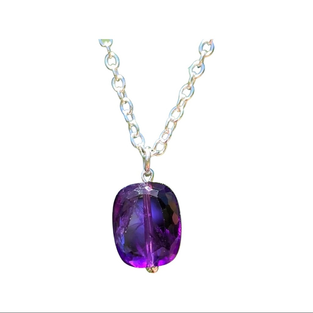 Hand Made Amethyst Necklace
